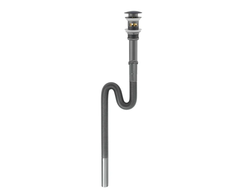 Solid Brass Telescopic Adjustable Anti-Odor Pop-Up Sink Drain