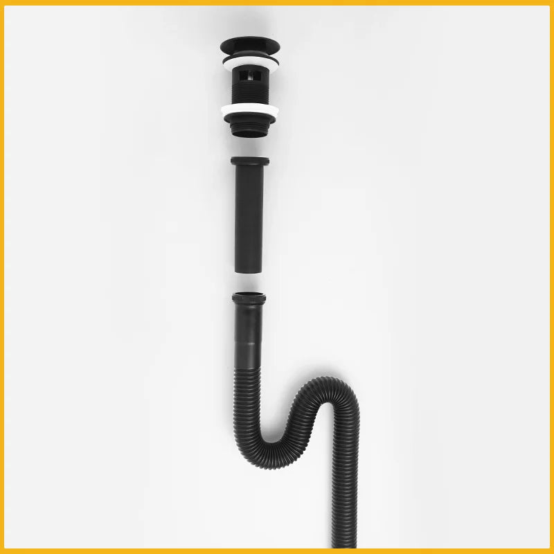 Solid Brass Telescopic Adjustable Anti-Odor Pop-Up Sink Drain