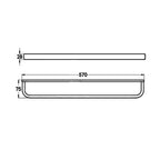 Solid Copper-Based Brushed Antique Brass Bathroom Hardware Set (5-Piece Wall-Mounted)