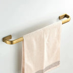 Solid Metal Brushed Antique Brass Bathroom Hardware Set (4-Piece)