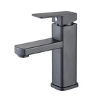 Solid Metal Ceramic Valve Deck-Mounted Bathroom Faucet