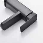 Solid Metal Ceramic Valve Deck-Mounted Bathroom Faucet