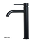 Solid Stainless Steel High-Arc Vessel Faucet (Single-Handle)