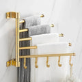 Solid Wood & Stainless Steel Paper Towel Holder (Countertop)