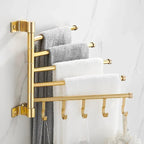 Solid Wood & Stainless Steel Paper Towel Holder (Countertop)