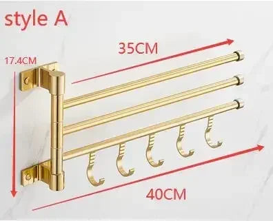 Solid Wood & Stainless Steel Paper Towel Holder (Countertop)