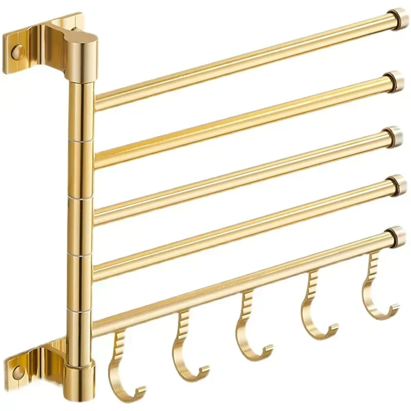 Solid Wood & Stainless Steel Paper Towel Holder (Countertop)