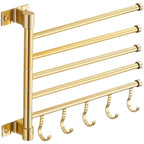 Solid Wood & Stainless Steel Paper Towel Holder (Countertop)