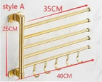 Solid Wood & Stainless Steel Paper Towel Holder (Countertop)
