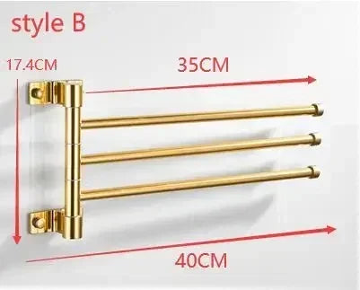 Solid Wood & Stainless Steel Paper Towel Holder (Countertop)