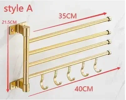 Solid Wood & Stainless Steel Paper Towel Holder (Countertop)