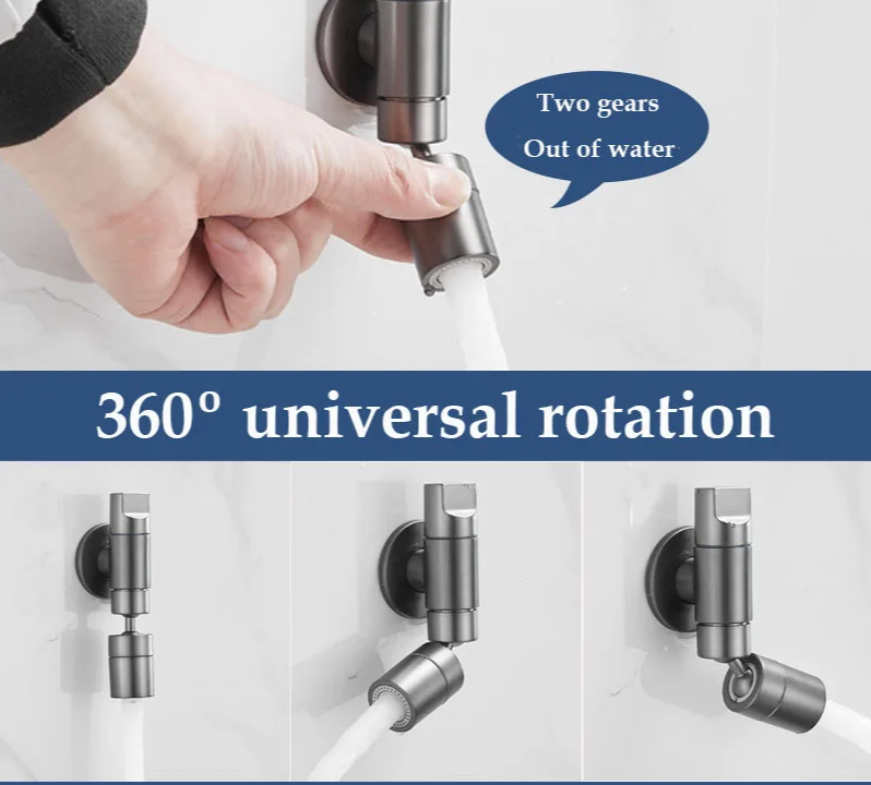 Space-Saving 304 Stainless Steel In-Wall Utility Faucet (Cold Water)