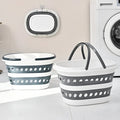 Space-Saving Collapsible ABS Laundry Basket (4.2-Gal)