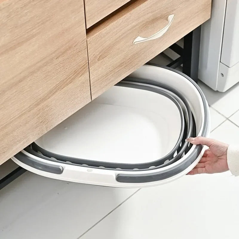 Space-Saving Collapsible ABS Laundry Basket (4.2-Gal)