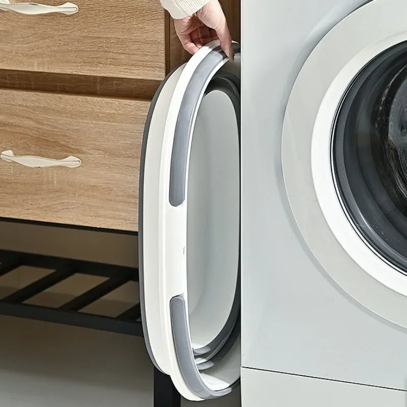 Space-Saving Collapsible ABS Laundry Basket (4.2-Gal)