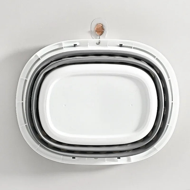 Space-Saving Collapsible ABS Laundry Basket (4.2-Gal)