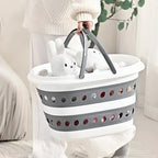Space-Saving Collapsible ABS Laundry Basket (4.2-Gal)