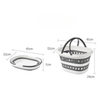 Space-Saving Collapsible ABS Laundry Basket (4.2-Gal)