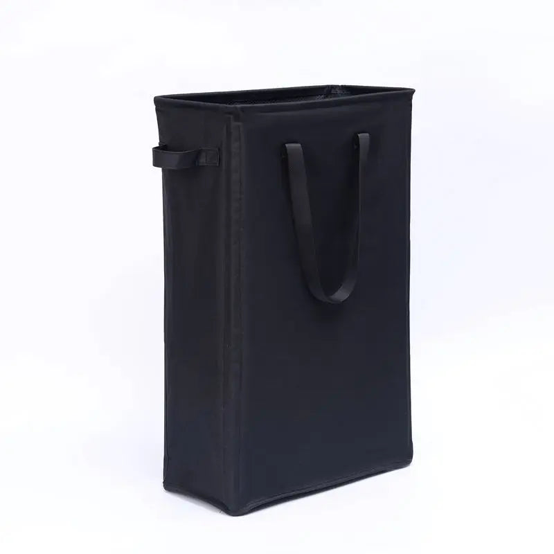 Space-Saving Collapsible Oxford Fabric Laundry Hamper (Tall Narrow)