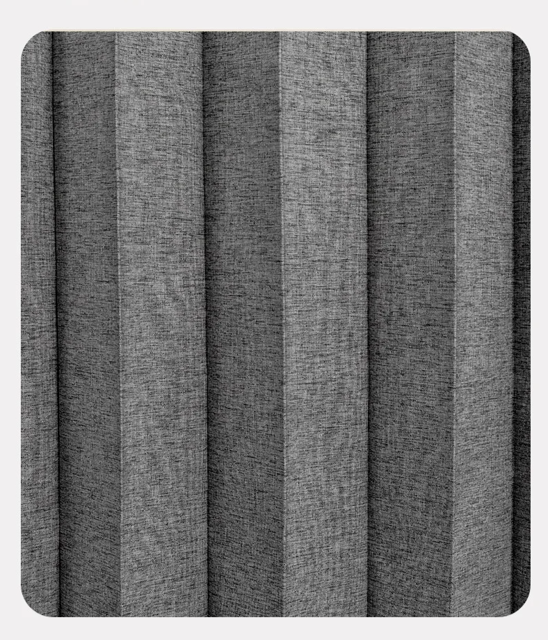 Space-Saving Foldable Magnetic Shower Curtain