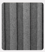 Space-Saving Foldable Magnetic Shower Curtain
