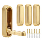 Space-Saving Foldable Zinc Alloy Wall Hooks
