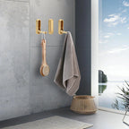 Space-Saving Foldable Zinc Alloy Wall Hooks