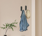 Space-Saving Foldable Zinc Alloy Wall Hooks