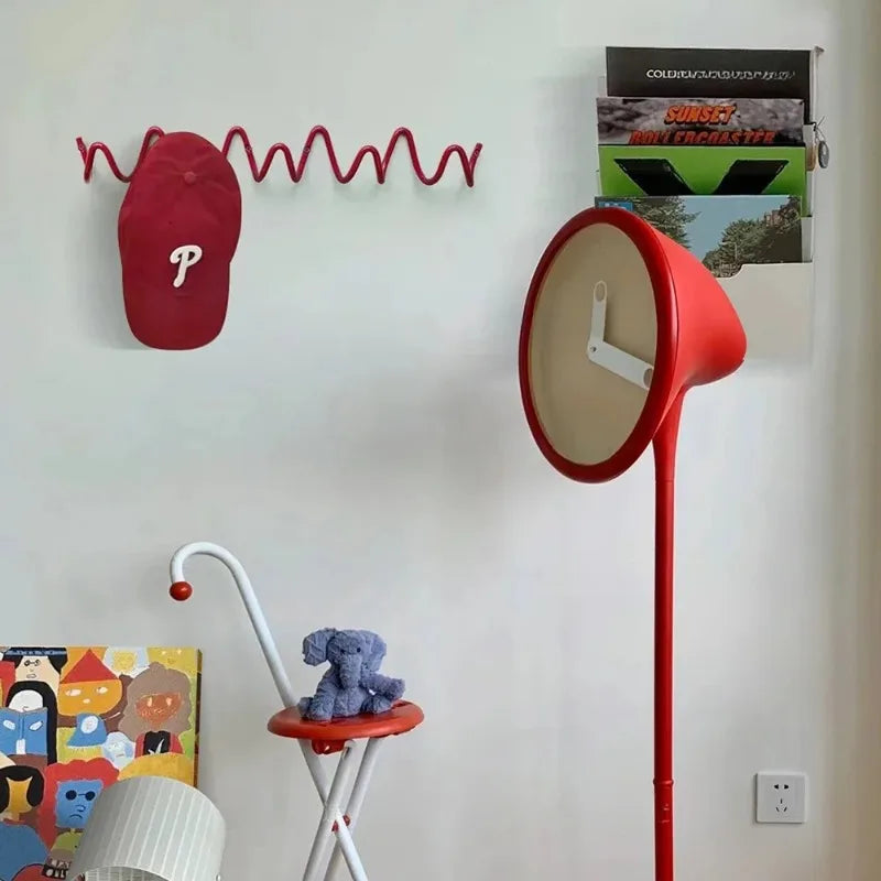 Space-Saving Metal 3-Hook Wall Rack