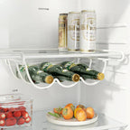 Space-Saving Metal Bottle Organizer (No-Install Hook)