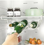 Space-Saving Metal Bottle Organizer (No-Install Hook)