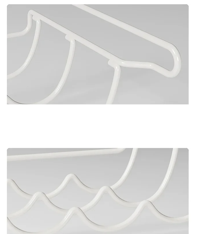Space-Saving Metal Bottle Organizer (No-Install Hook)