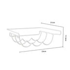Space-Saving Metal Bottle Organizer (No-Install Hook)
