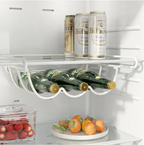 Space-Saving Metal Bottle Organizer (No-Install Hook)
