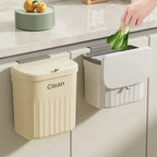 Space-Saving & Odor-Blocking 3-in-1 Kitchen Trash Can