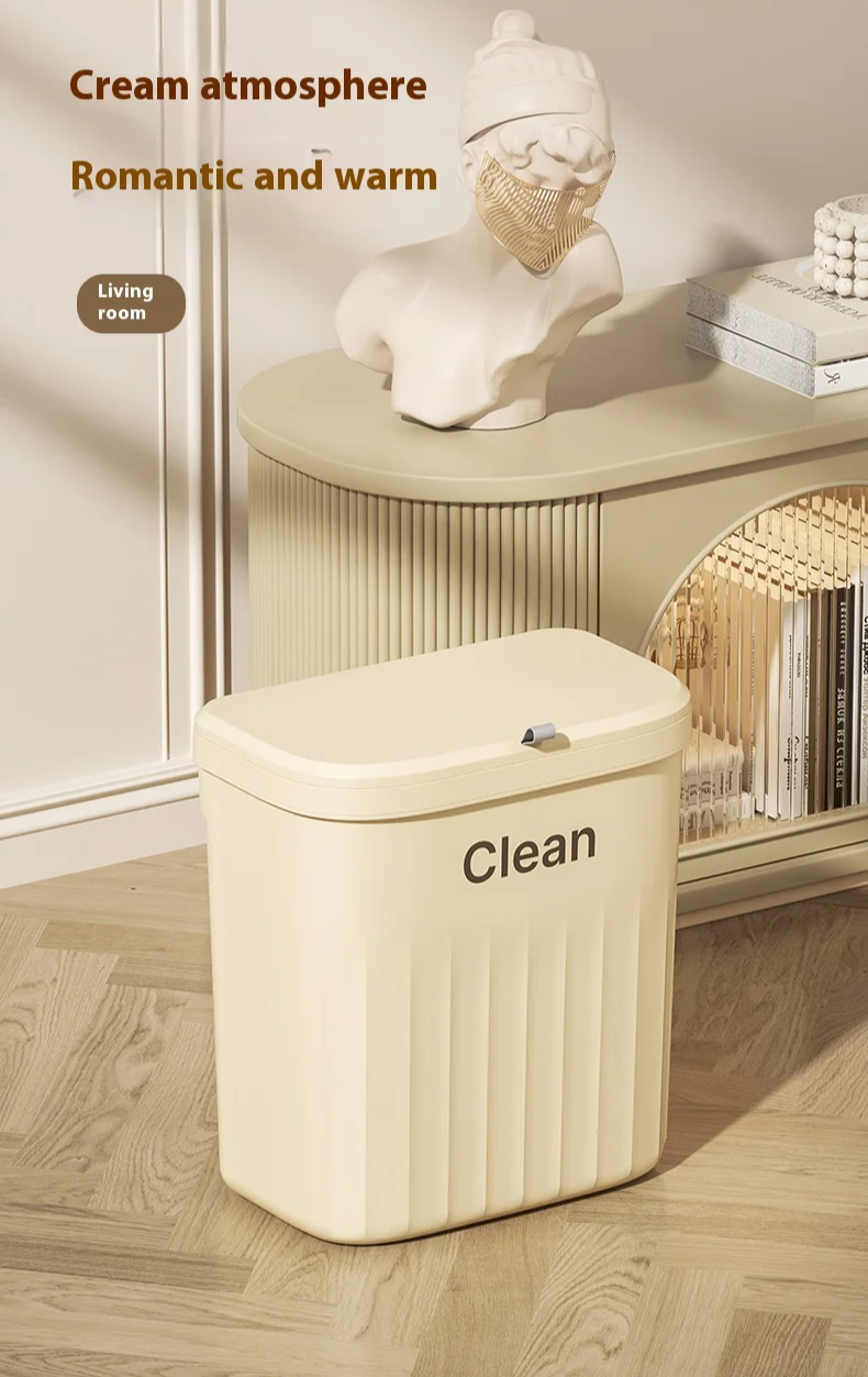 Space-Saving & Odor-Blocking 3-in-1 Kitchen Trash Can
