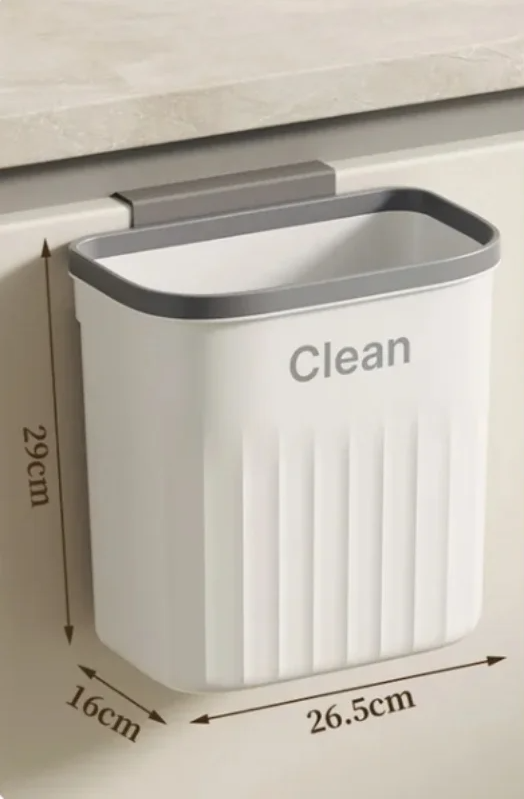 Space-Saving & Odor-Blocking 3-in-1 Kitchen Trash Can