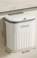 Space-Saving & Odor-Blocking 3-in-1 Kitchen Trash Can