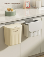 Space-Saving & Odor-Blocking 3-in-1 Kitchen Trash Can