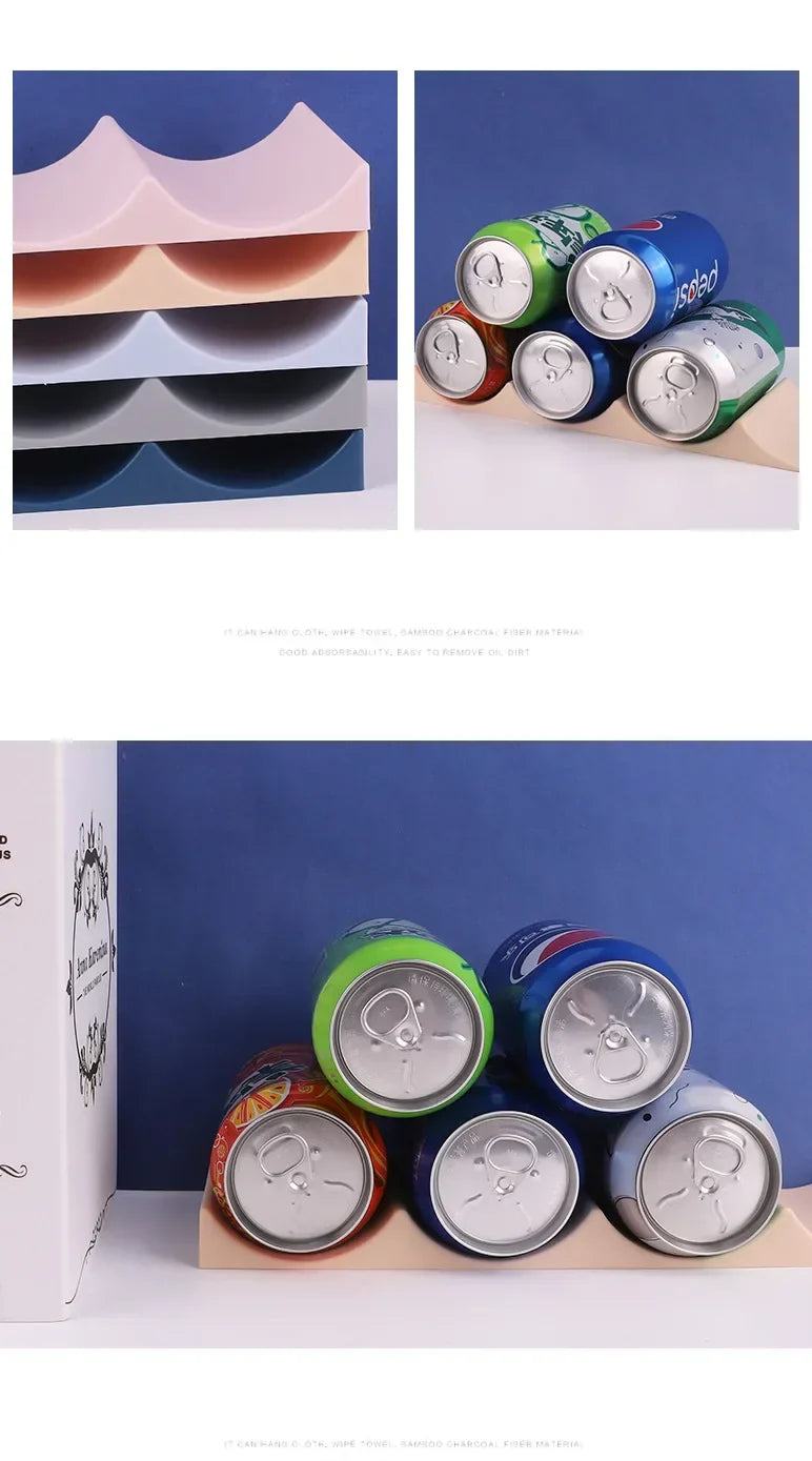 Space-Saving Stackable Wine & Bottle Rack