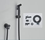 Space-Saving Stainless Steel Wall-Mounted Bidet Faucet