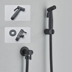 Space-Saving Stainless Steel Wall-Mounted Bidet Faucet