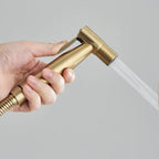 Space-Saving Stainless Steel Wall-Mounted Bidet Faucet