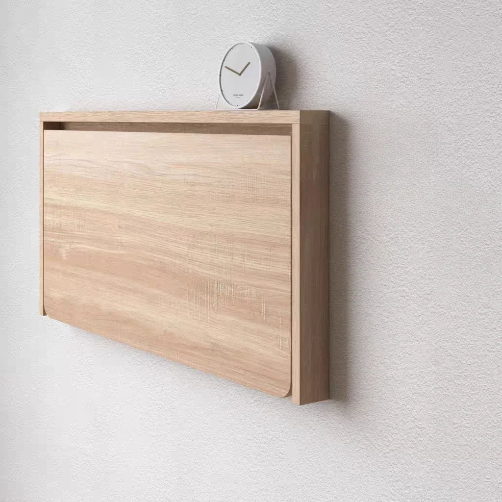 Space-Saving Ultra-Slim Fold-Down Wall Desk