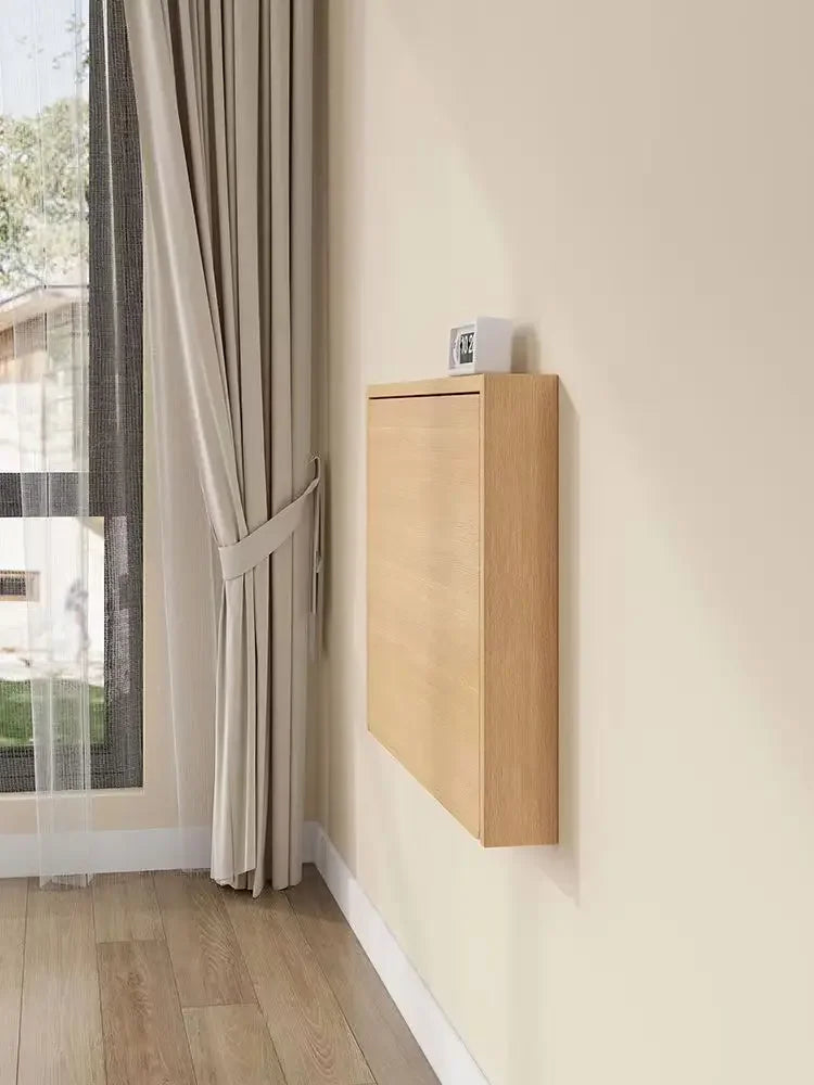 Space-Saving Ultra-Slim Fold-Down Wall Desk