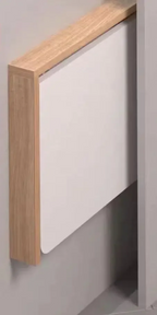 Space-Saving Ultra-Slim Fold-Down Wall Desk