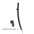 Space-Saving Wall-Mount Ceramic Disc Valve Bathroom Faucet