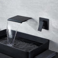 Splash-Reducing Ceramic Disc Waterfall Faucet (Wall Or Deck Mount)
