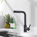 Stainless Steel 360° Swivel Pull-Down Kitchen Faucet