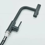 Stainless Steel 360° Swivel Pull-Down Kitchen Faucet